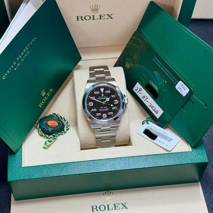 Rolex Air-King 40 - Vue cadran zoom