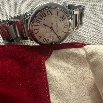 Cartier Ballon Bleu 42mm - Vue couronne
