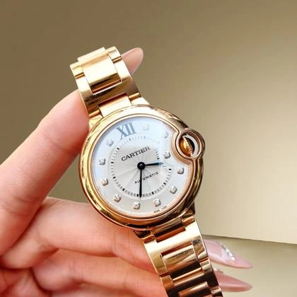 Cartier Ballon Bleu 33mm - Vue de profil