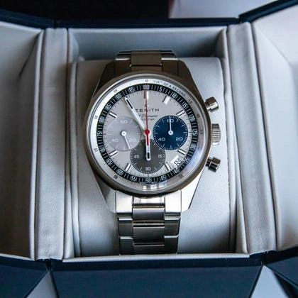 Zenith Chronomaster Original Original - Vue cadran zoom