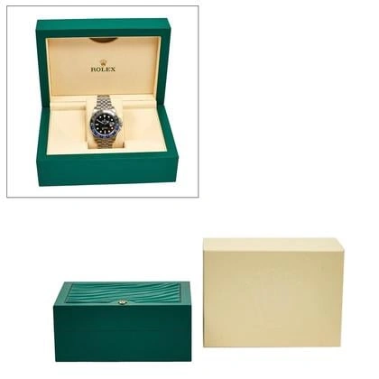 Rolex GMT-Master II 'Batman' - Vue cadran zoom