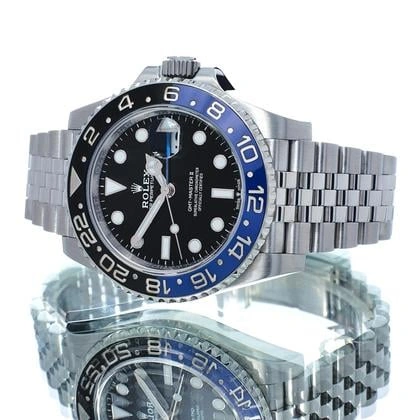 Rolex GMT-Master II 'Batman' - Vue de face