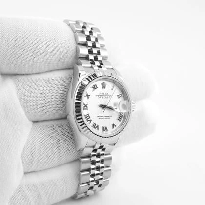 Rolex Lady-Datejust 28 - Vue cadran zoom