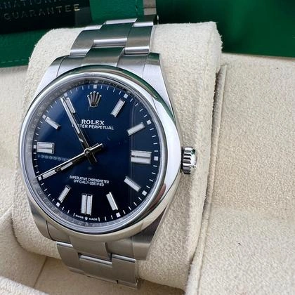 Rolex Oyster Perpetual 41 - Vue cadran zoom