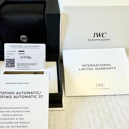 IWC Portofino Automatique 40 - Vue avec emballage