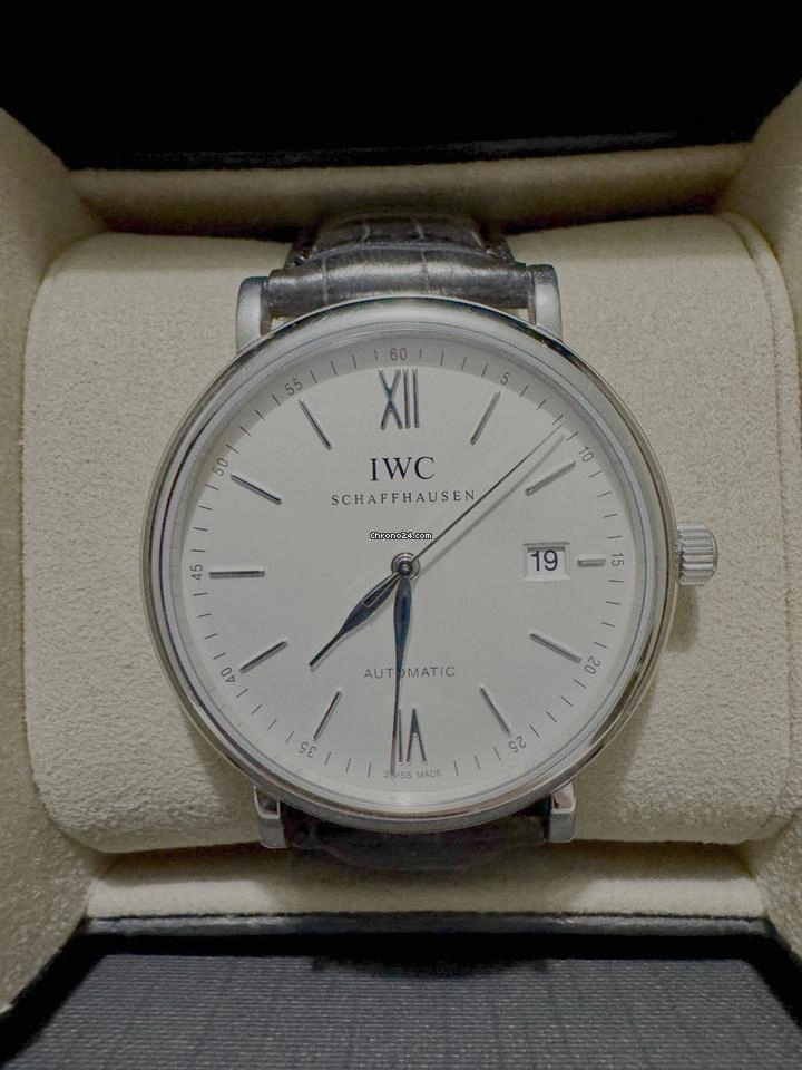 IWC Portofino Automatique 40 - Vue couronne