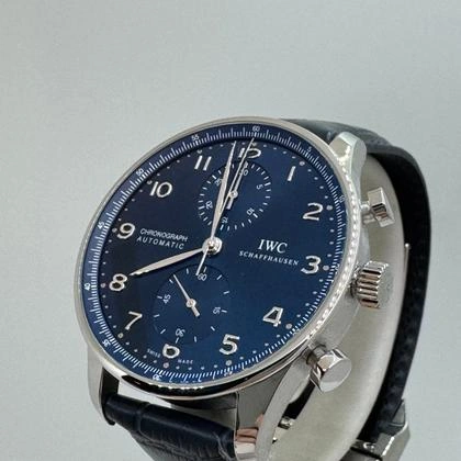 IWC Portugieser Chronographe - Vue cadran zoom
