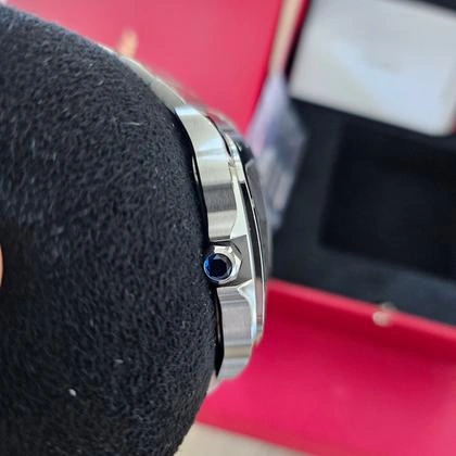 Cartier Santos de Cartier XL - Vue cadran zoom