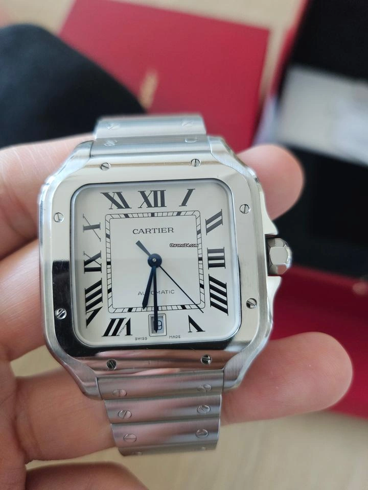 Cartier Santos de Cartier XL - Vue avec emballage