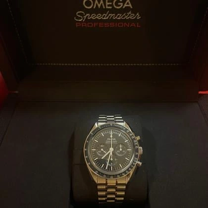 Omega Speedmaster Moonwatch Professional - Vue cadran zoom
